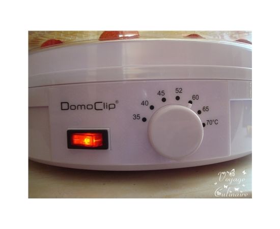 DomoClip Food dryer DOC116 White, 350 W, Number of trays 5, Temperature control,