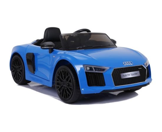 Lean Cars Audi R8 Spyder Blue Painting - Electric Ride On Car