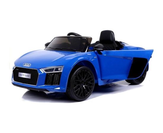 Lean Cars Audi R8 Spyder Blue Painting - Electric Ride On Car