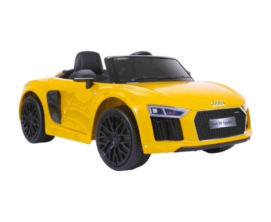 Lean Cars Audi R8 Spyder Yellow Painting - Electric Ride On Car