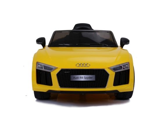 Lean Cars Audi R8 Spyder Yellow Painting - Electric Ride On Car