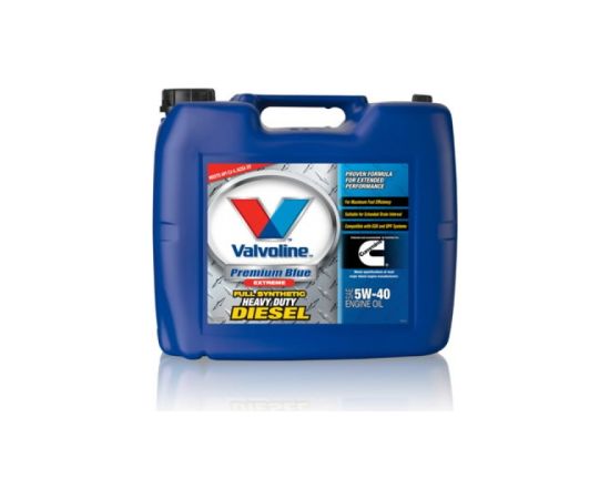 Valvoline Motoreļļa Premium Blue Extreme 5W40 20L