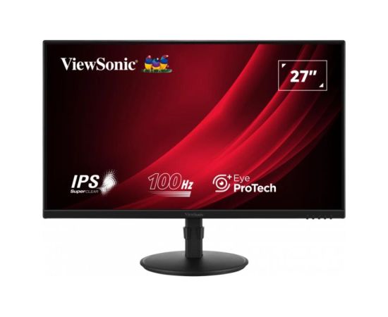 LCD Monitor VIEWSONIC VG2708A 27" Business Panel IPS 1920x1080 16:9 100 Hz 5 ms Swivel Pivot Height adjustable Tilt Colour Black VG2708A