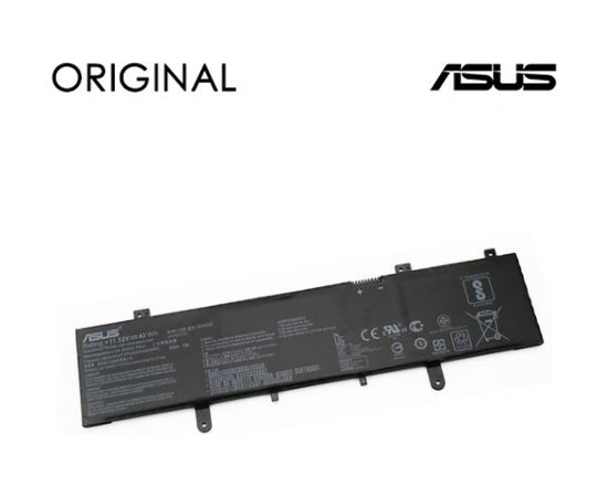 Аккумулятор для ноутбука ASUS B31N1632, 3653mAh, Original