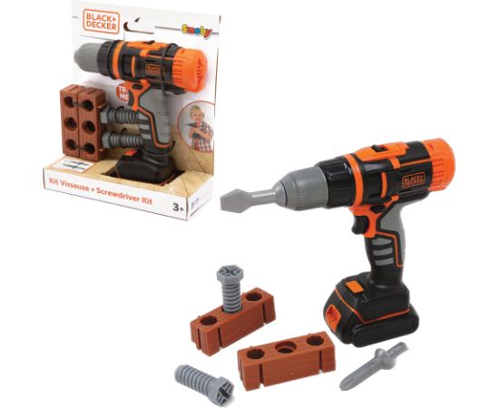 Smoby B&D Mechanical Drill & Accessories
