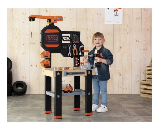 Smoby B&D Builder Workbench 93 Pc