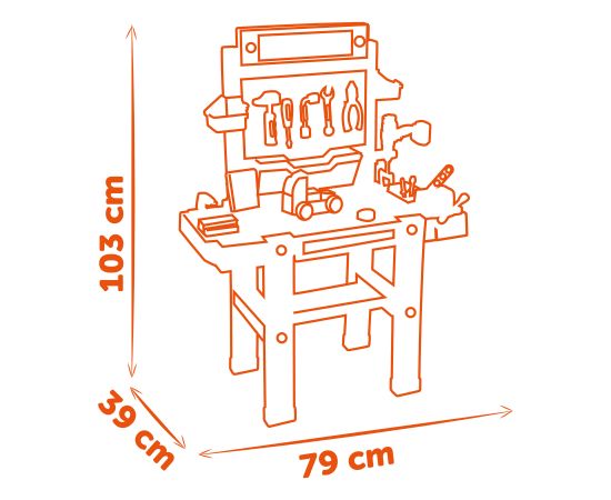 Smoby B&D Bricolo Ultimate Workbench