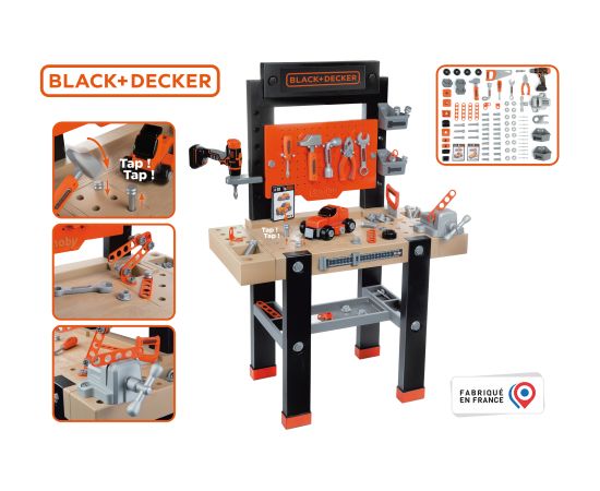 Smoby B&D Bricolo Center Workbench 92 Pc