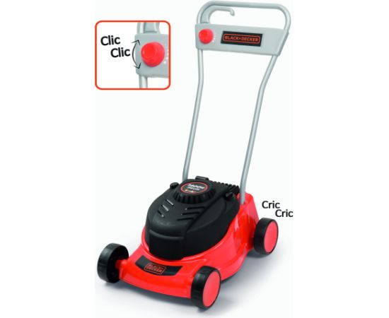 Smoby Black + Decker Lawnmower