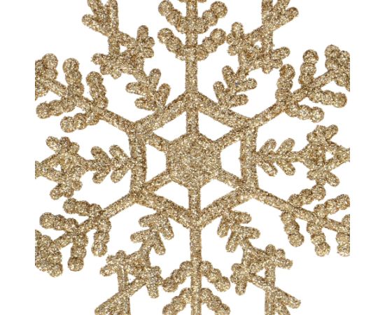Ziemassvētku dekorācijas- sniega pārslas Springos CA0754 12cm 3 gab