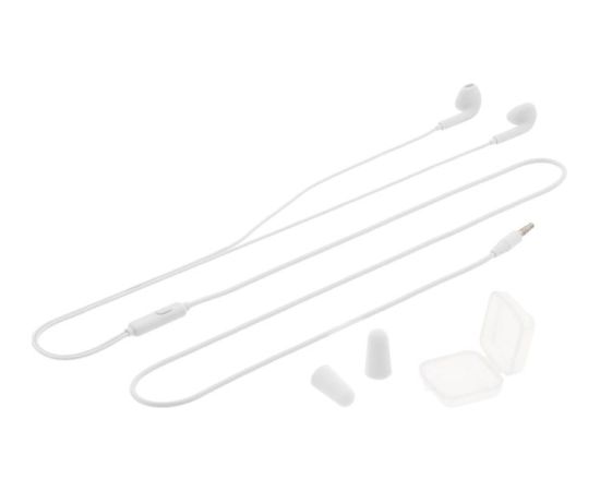 Tellur In-Ear Headset Fly, Noise reduction Memory Foam Ear Plugs White