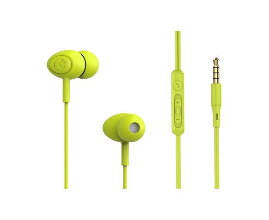 Tellur Basic Gamma wired in-ear headphones green