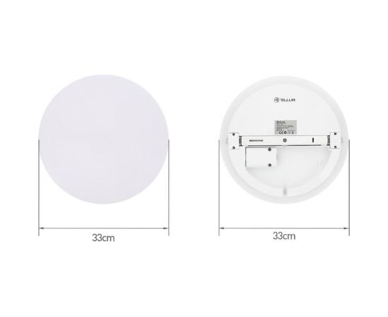 Tellur WiFi LED Ceiling Light, 24W, Round