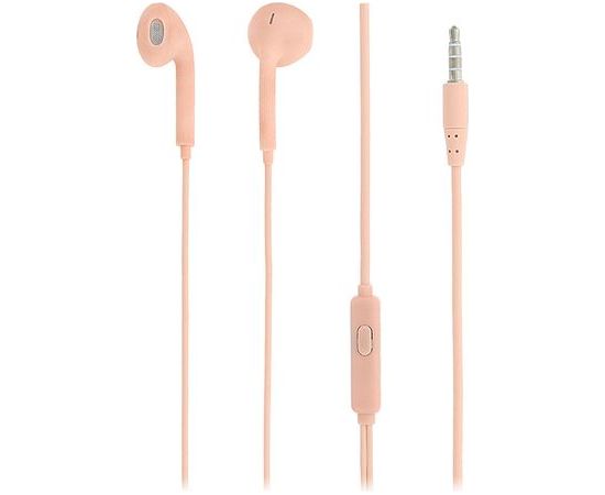 Tellur In-Ear Headset Fly, Noise reduction Memory Foam Ear Plugs pink