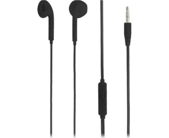 Tellur In-Ear Headset Fly, Noise reduction Memory Foam Ear Plugs black