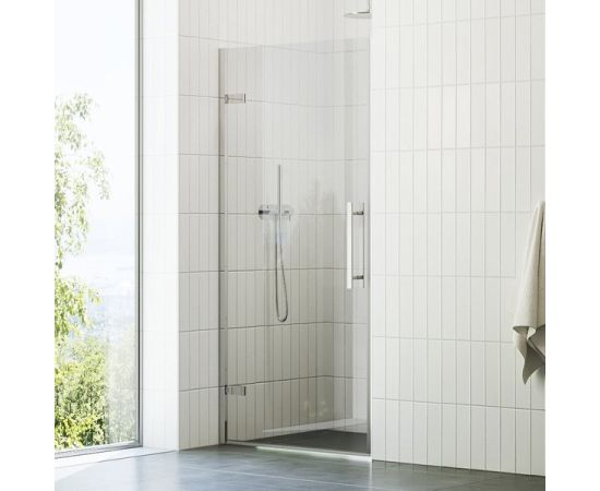 Ravak dušas durvis COOL COSD1 80 H=195 hroms + caurspīdīgs stikls