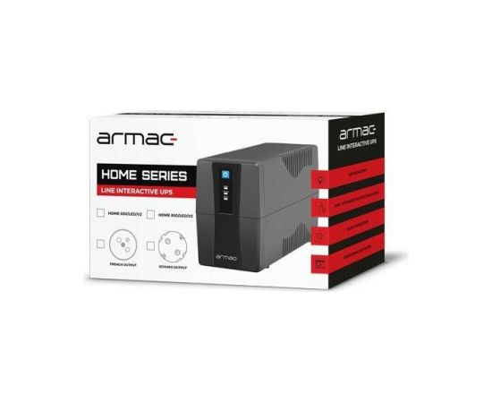 UPS ARMAC HOME LINE-INT 2xSCHUKO USB-B H850F/LEDV2