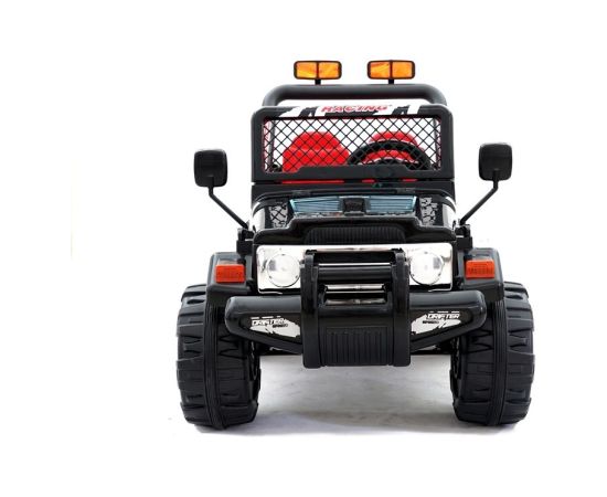 Vienvietīgs elektromobilis "Jeep Raptor 4x4", melns