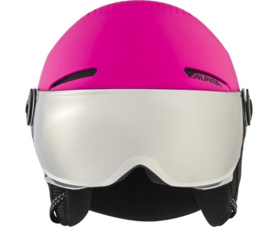 Alpina Zupo Visor winter helmet Q-Lite Pink Matt 51-55 Ziemas sporta ķiveres