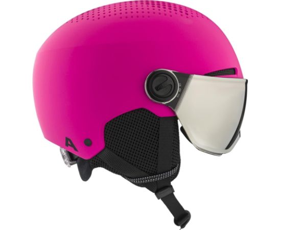 Alpina Zupo Visor winter helmet Q-Lite Pink Matt 51-55 Ziemas sporta ķiveres