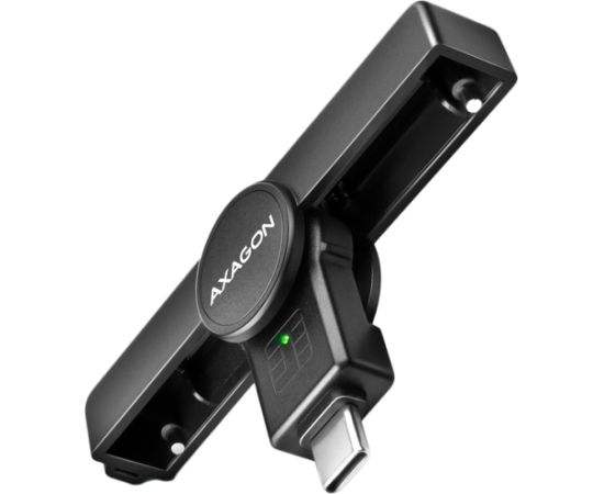 Axagon Foldable pocket USB-C contact Smart / ID card reader.