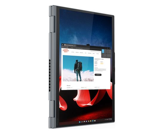 Lenovo ThinkPad X1 Yoga Hybrid (2-in-1) 35.6 cm (14") Touchscreen WUXGA Intel® Core™ i7 i7-1355U 16 GB LPDDR5-SDRAM 1 TB SSD Wi-Fi 6E (802.11ax) Windows 11 Pro Grey