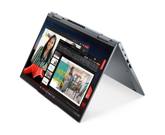 Lenovo ThinkPad X1 Yoga Hybrid (2-in-1) 35.6 cm (14") Touchscreen WQUXGA Intel® Core™ i7 i7-1355U 32 GB LPDDR5-SDRAM 1 TB SSD Wi-Fi 6E (802.11ax) Windows 11 Pro Grey