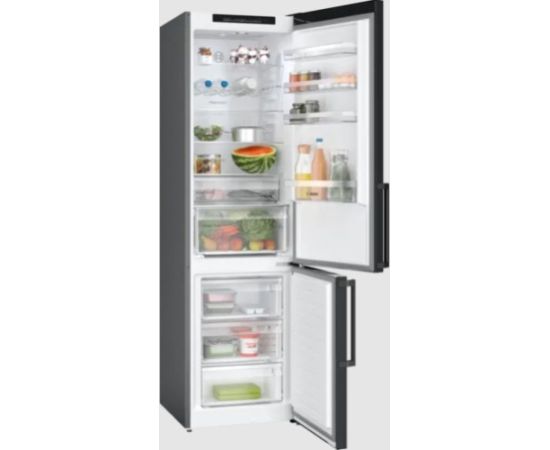 Bosch Serie 4 KGN39OXBT fridge-freezer Freestanding 363 L B Black