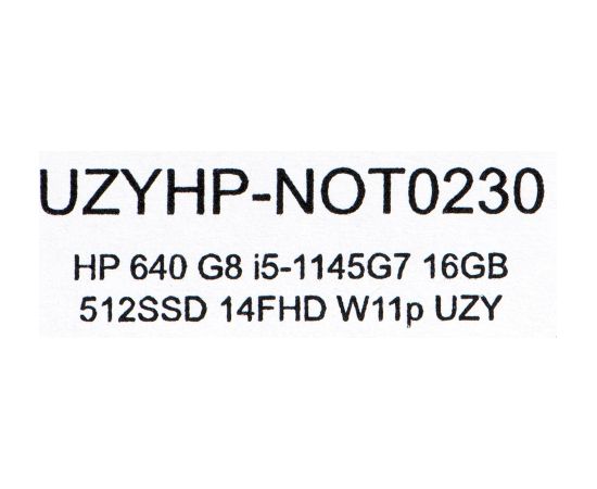 HP ProBook 640 G8 i5-1145G7 16GB 512GB SSD 14" FHD Win11pro Used