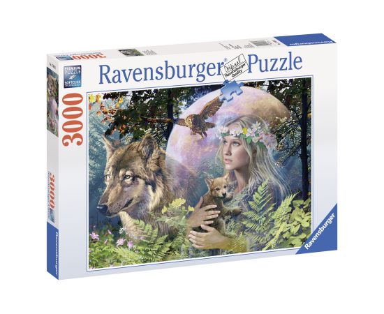 Ravensburger puzzle 3000 pc Lady of the Forest