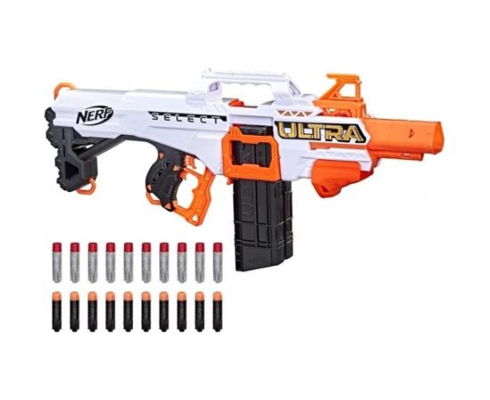 Автомат с порол. пулями 25 метров дальность  Nerf Ultra Select (упаковка Ecopak) 8+ F0958