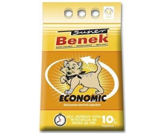 Żwirek dla kota Super Benek Economic Naturalny 10 l