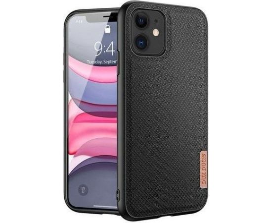 Dux Ducis iPhone 11 Fino case covered with nylon material Apple Black