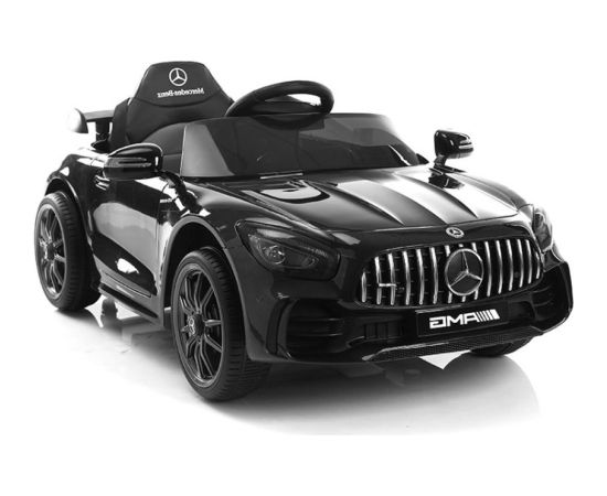 Mercedes GTR vienvietīgs elektromobilis, melns
