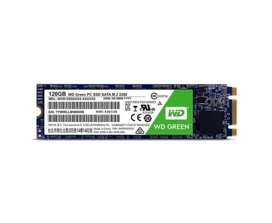 SSD 120GB M.2 WD Green SATA3 R/W:540/430 MB/s 3D NAND