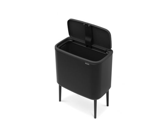 BRABANTIA atkritumu tvertne Bo Touch Bin, 36l, Matt black - 315824