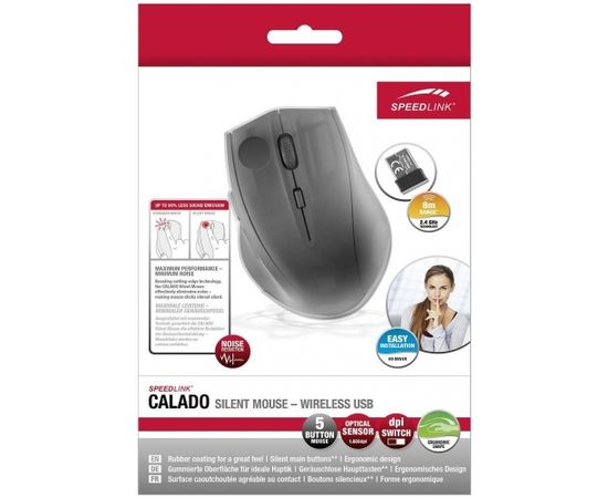 Speedlink wireless silent Calado SL6343-RRBK