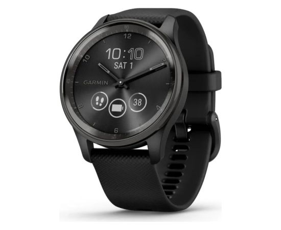 Garmin vivomove Trend LCD 40 mm Hybrid 254 x 346 pixels Touchscreen Black GPS (satellite)