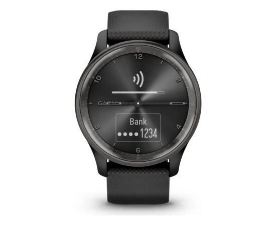 Garmin vivomove Trend LCD 40 mm Hybrid 254 x 346 pixels Touchscreen Black GPS (satellite)