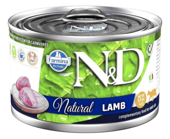 FARMINA N&D Cat Natural Lamb- wet cat food - 140 g