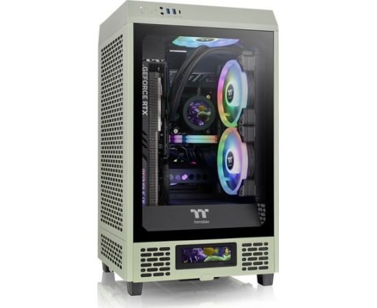 CASE Thermaltake The Tower 200 Matcha Green PC Housing