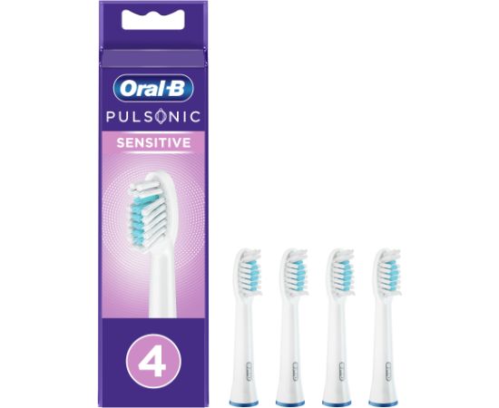 Braun Oral-B SR32S Pulsonic Sensitive Nomaināmas zobu birstes galviņas 4gab.