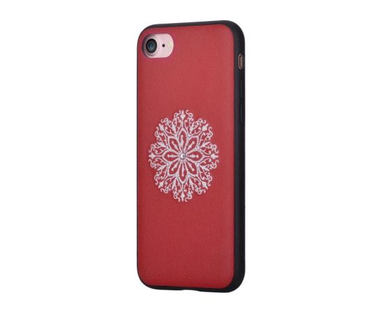 Devia iPhone 7/8 Flower Embroidery Case Apple Red