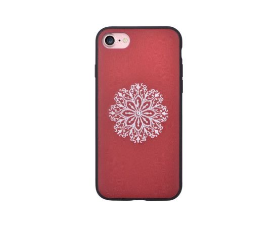 Devia iPhone 7/8 Flower Embroidery Case Apple Red