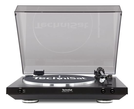 TechniSat LP 200 Vintage Edition, turntable (black, incl. two LPs)