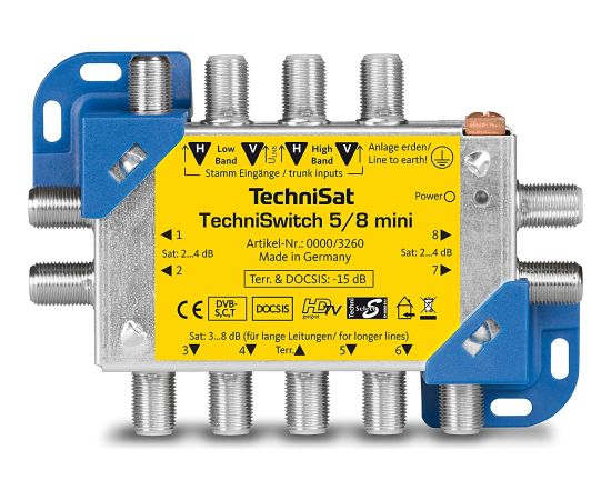 TechniSat TechniSwitch 5/8 mini, multi-switch Switch