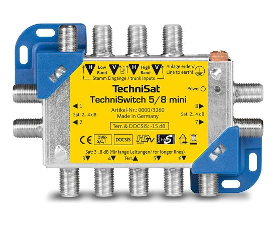 TechniSat TechniSwitch 5/8 mini, multi-switch