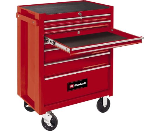 Einhell darbnīcas ratiņi TC-TW 150, instrumentu ratiņi (sarkans)