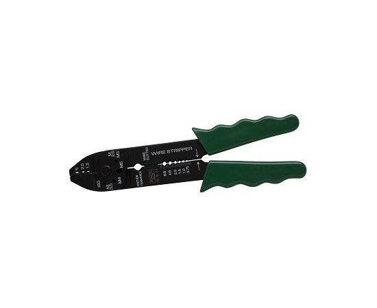 Bahco Crimping pliers 220mm 0,75-6,0mm2 green handles, cut nails M2,6-M5,0