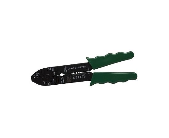 Bahco Crimping pliers 220mm 0,75-6,0mm2 green handles, cut nails M2,6-M5,0 Knaibles un stangas